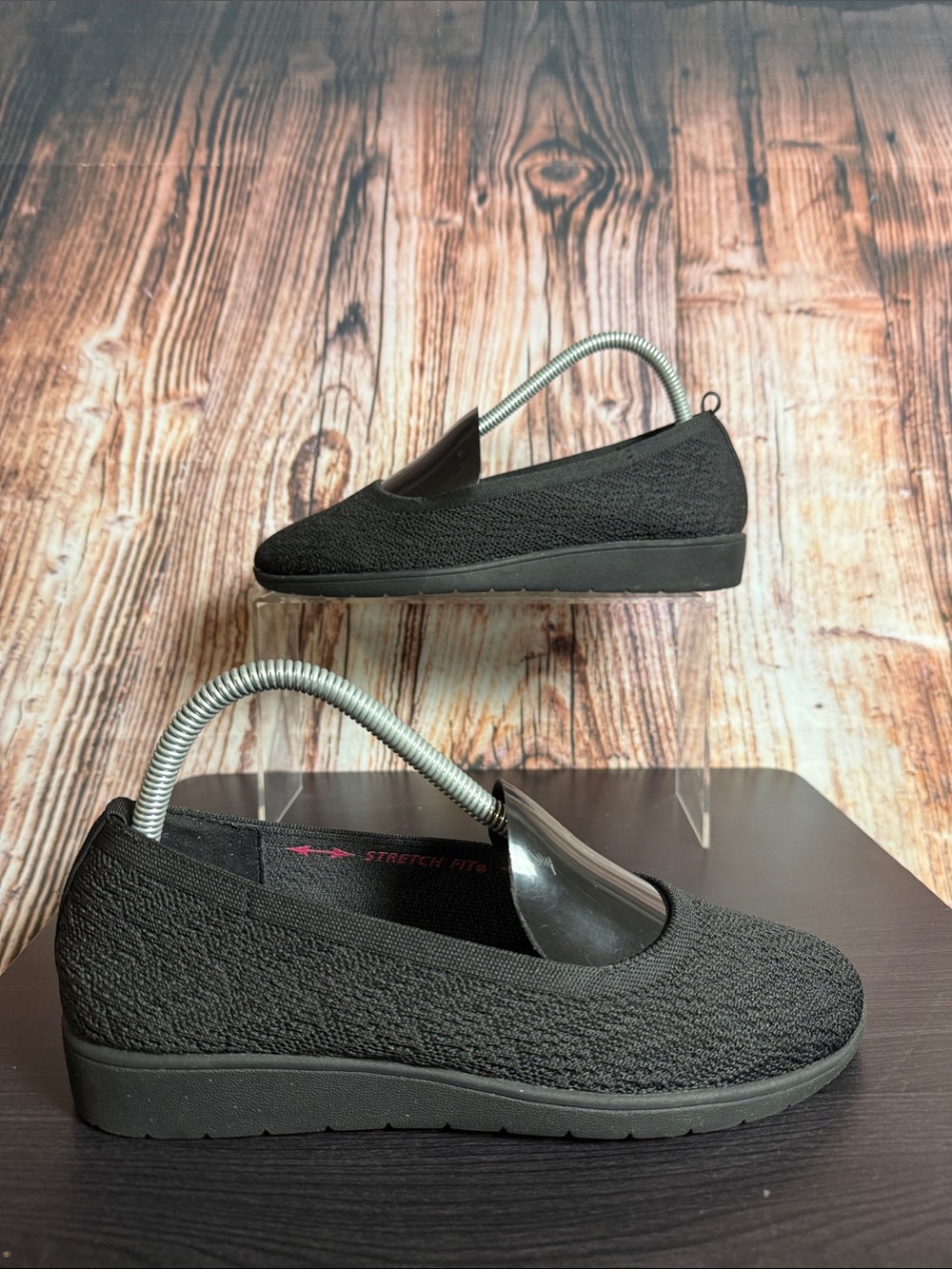 Skechers Cleo Flex Wedge Flats Womens Sz 7.5